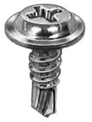 PHIL WASHER HD TEKS SCREW #8 X 1/2 ZINC